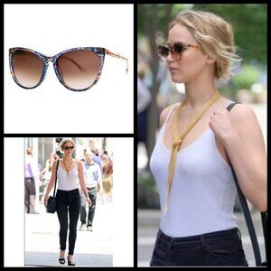 💕THIERRY LASRY💕 Swappy V165 Cat Eye Sunglasses Vintage Pink Acetate Gradient